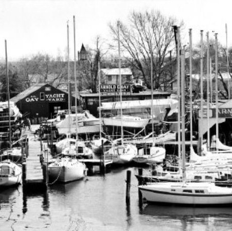 Arnold C. Gay Yacht Yard viewed from Spa Creek