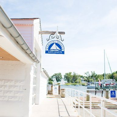 The Annapolis Maritime Museum Hanging Sign