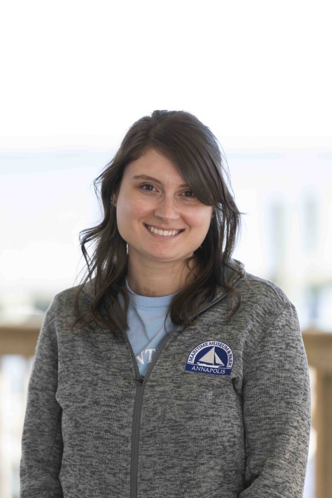 Chelsea Grandinetti the Lead educator for the Annapolis Maritime Museum in Maryland