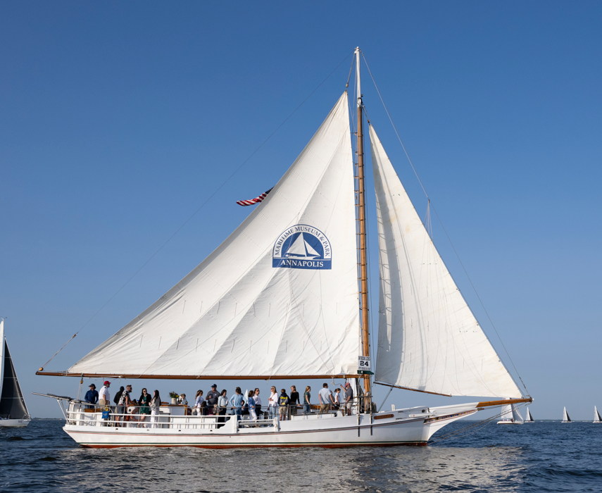 Wilma Lee Under Sail