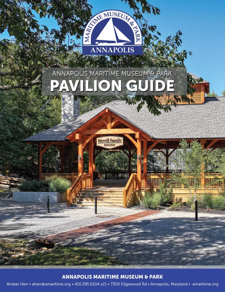Annapolis Maritime Museum and Park Pavilion Guide Dec 2023 Cover
