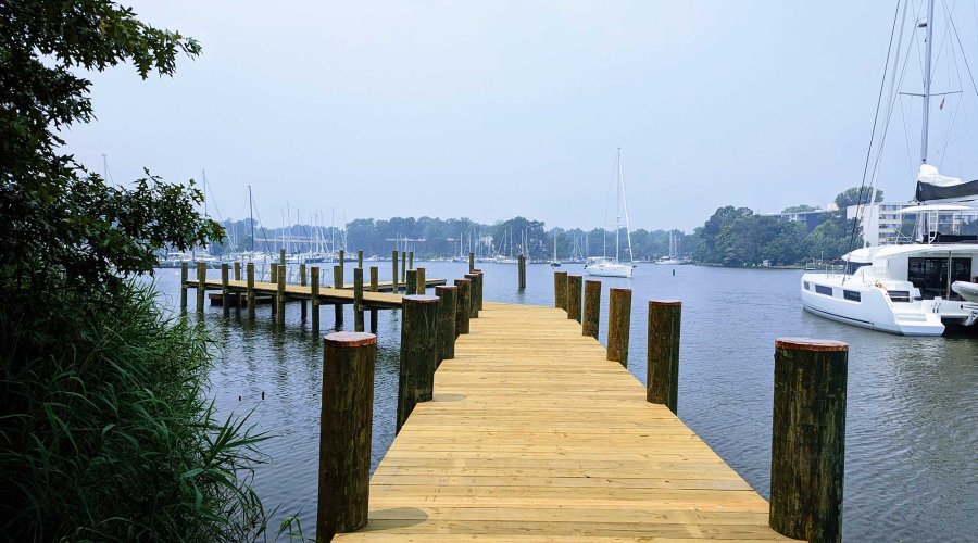 Annapolis Maritime Museum Park Campus Dock